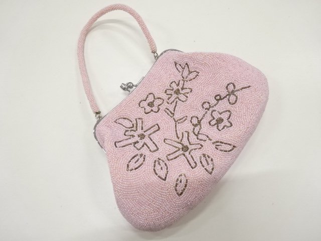 ビーズ　ハンドバッグ